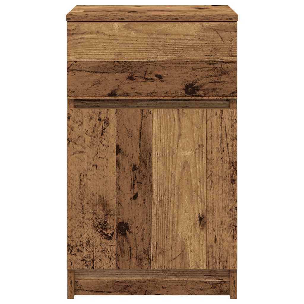 vidaXL Noptiere, 2 buc., lemn vechi, 39x35x65 cm, lemn prelucrat vidaXL Noptiere, 2 buc., lemn vechi, 39x35x65 cm, lemn prelucrat