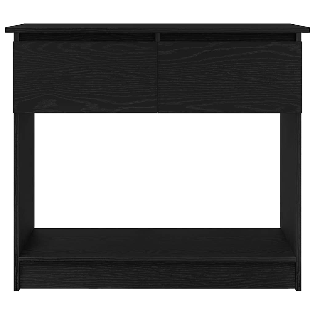 vidaXL Consolă cu sertare Negru 85,5x38,5x74,5 cm vidaXL Consolă cu sertare Negru 85,5x38,5x74,5 cm
