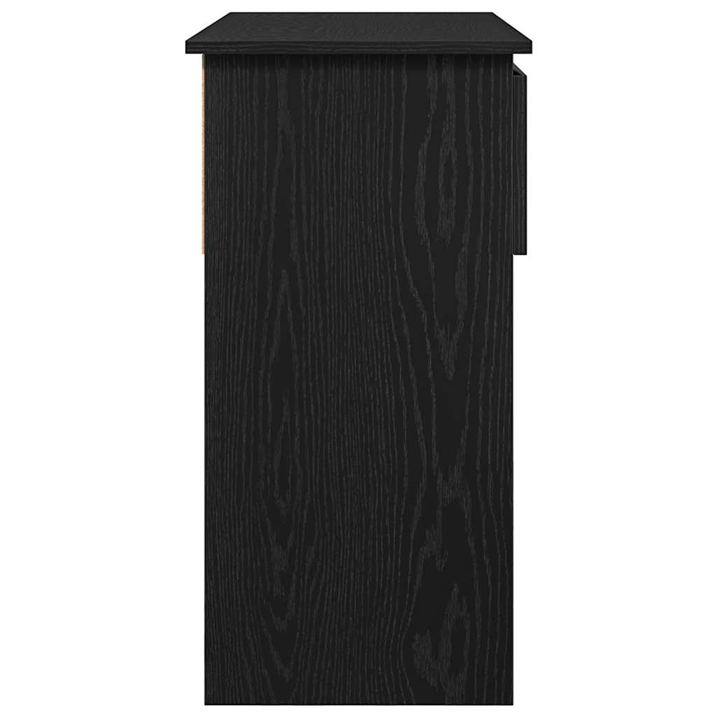 vidaXL Consolă cu sertare Negru 85,5x38,5x74,5 cm vidaXL Consolă cu sertare Negru 85,5x38,5x74,5 cm