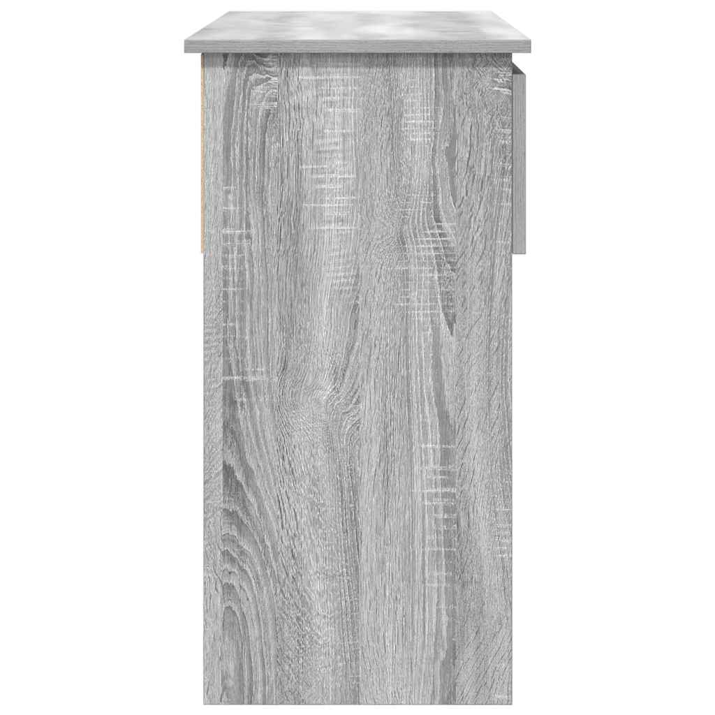 vidaXL Consolă cu sertare Gri Sonoma 85,5x38,5x74,5 cm vidaXL Consolă cu sertare Gri Sonoma 85,5x38,5x74,5 cm