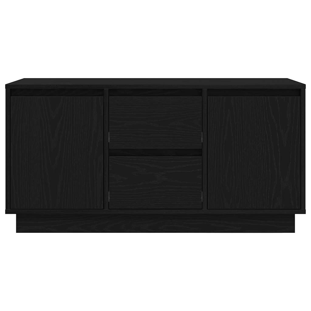 vidaXL Dulap TV cu lumini LED Stejar negru 100x41x50 cm vidaXL Dulap TV cu lumini LED Stejar negru 100x41x50 cm