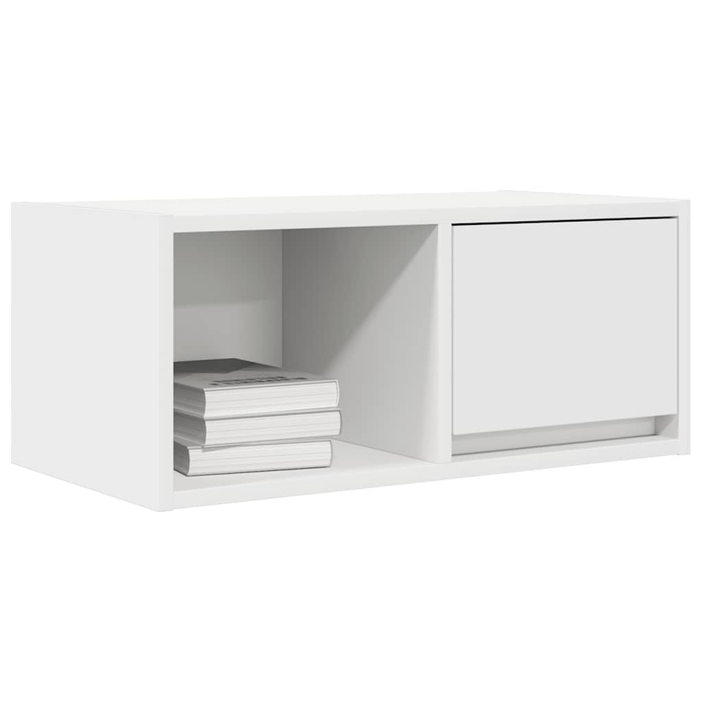 vidaXL Dulapuri TV 2 buc Alb 60x31x25,5 cm Lemn prelucrat vidaXL Dulapuri TV 2 buc Alb 60x31x25,5 cm Lemn prelucrat