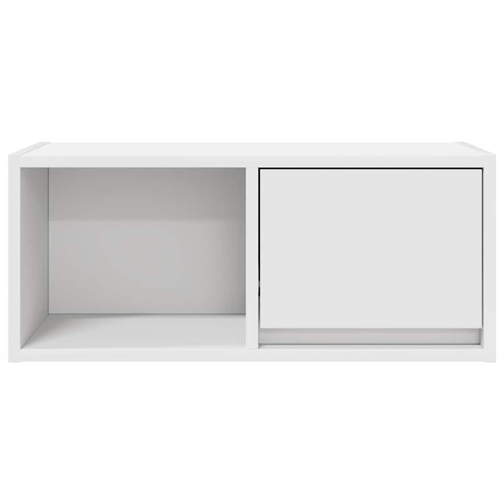 vidaXL Dulapuri TV 2 buc Alb 60x31x25,5 cm Lemn prelucrat vidaXL Dulapuri TV 2 buc Alb 60x31x25,5 cm Lemn prelucrat