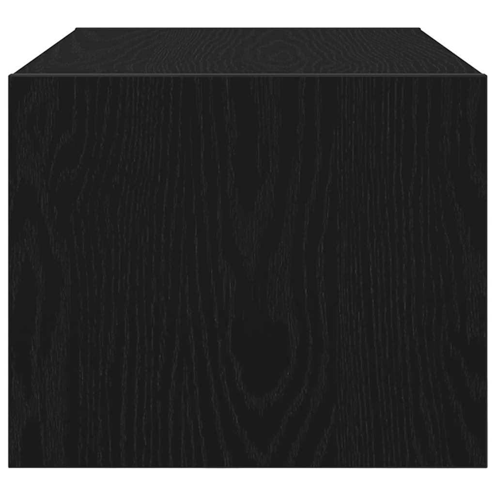 vidaXL Dulap TV Stejar negru 60x31x25,5 cm Lemn prelucrat