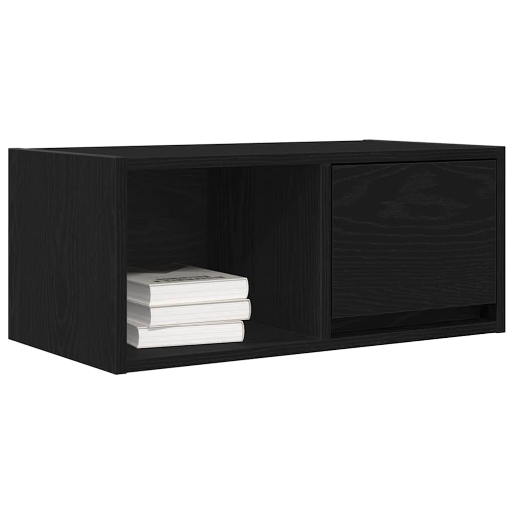 vidaXL Dulapuri TV 2 buc stejar negru 60x31x25,5 cm lemn prelucrat