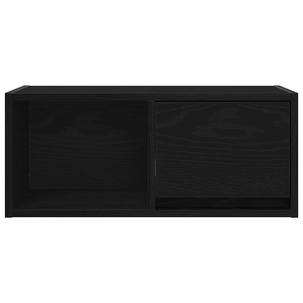 vidaXL Dulapuri TV 2 buc stejar negru 60x31x25,5 cm lemn prelucrat