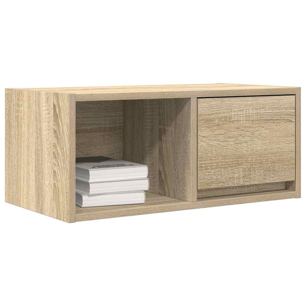vidaXL Dulapuri TV 2 buc Stejar Sonoma 60x31x25,5 cm Lemn prelucrat