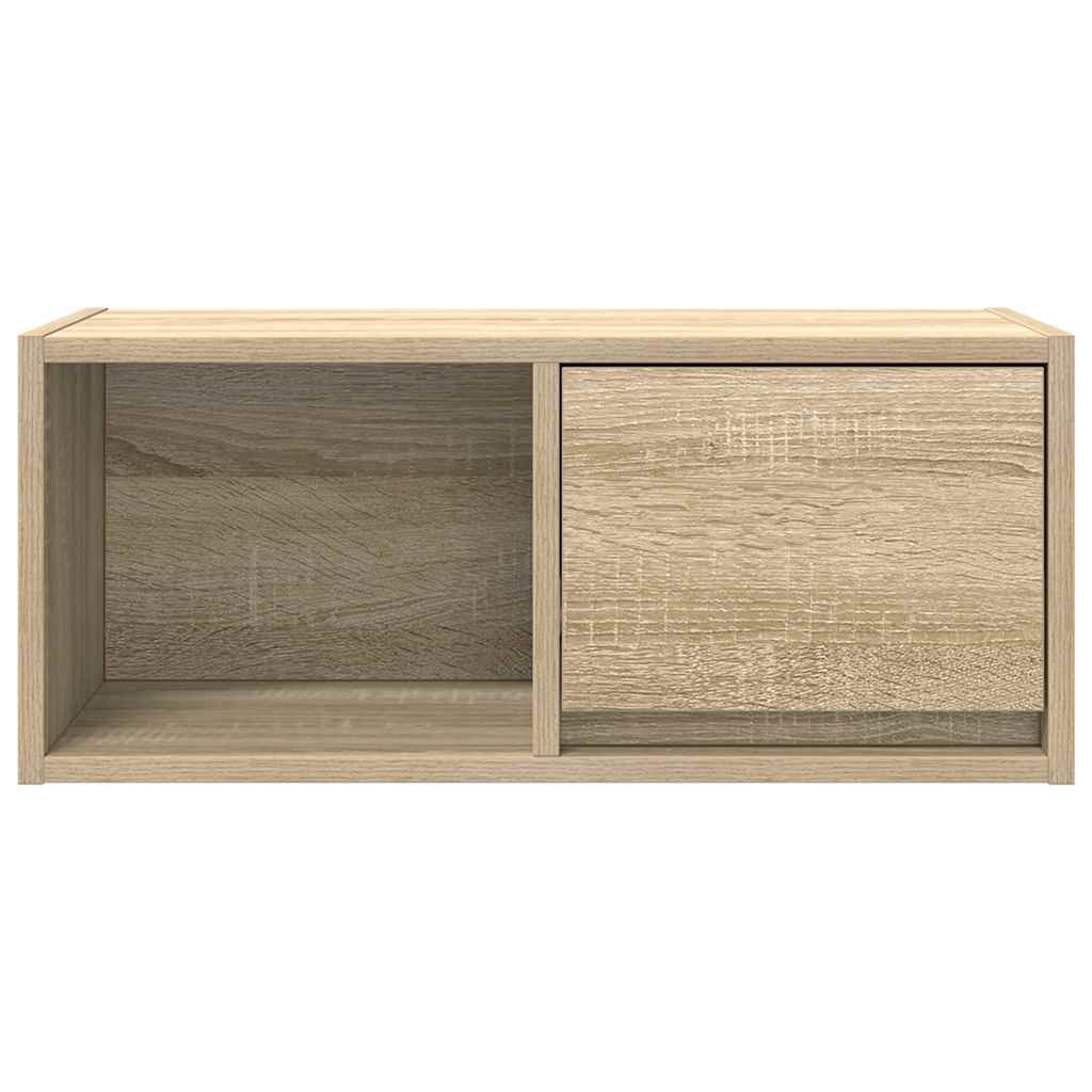vidaXL Dulapuri TV 2 buc Stejar Sonoma 60x31x25,5 cm Lemn prelucrat