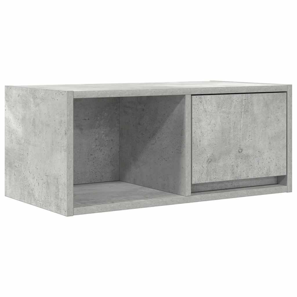 vidaXL Dulap TV Beton Gri 60x31x25,5 cm Lemn prelucrat