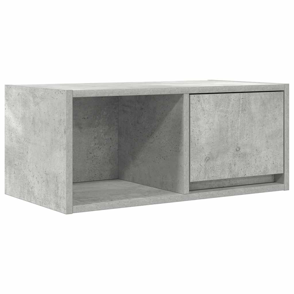 vidaXL Dulapuri TV 2 buc Beton Gri 60x31x25,5 cm Lemn prelucrat vidaXL Dulapuri TV 2 buc Beton Gri 60x31x25,5 cm Lemn prelucrat