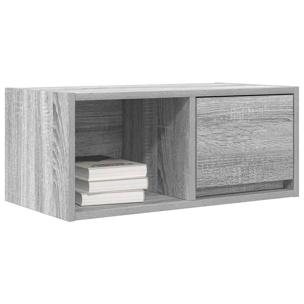 vidaXL Dulapuri TV 2 buc Gri Sonoma 60x31x25,5 cm Lemn prelucrat