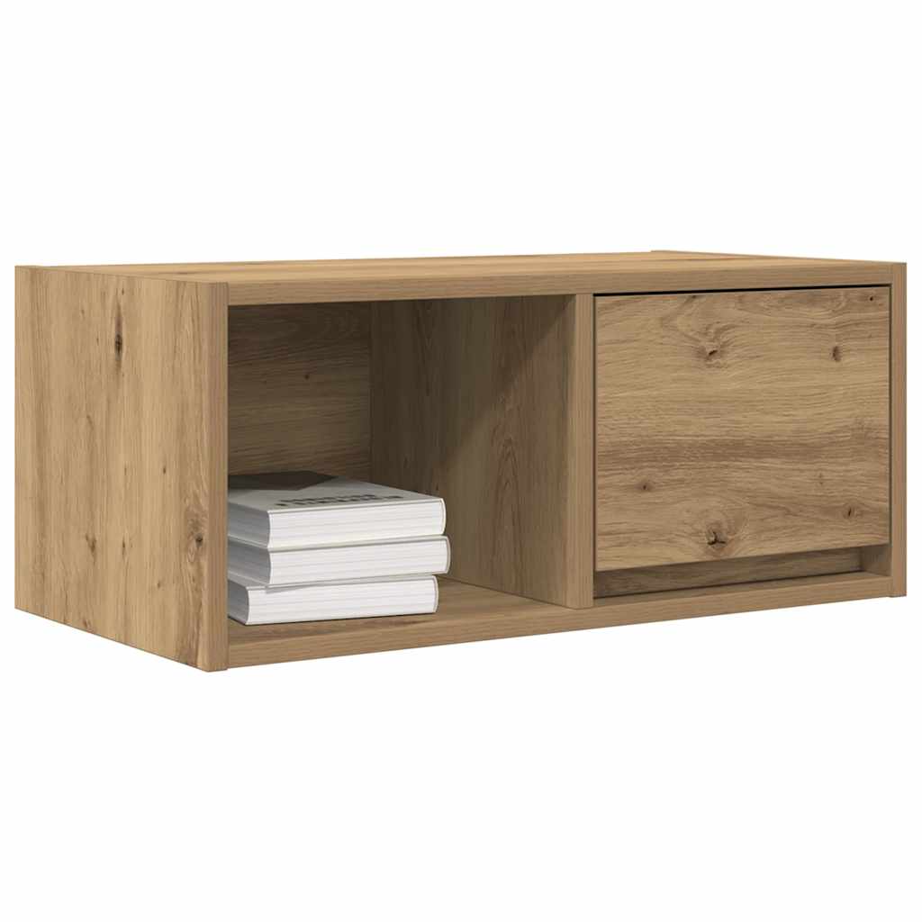 vidaXL Dulap TV Artisan Stejar 60x31x25,5 cm Lemn prelucrat