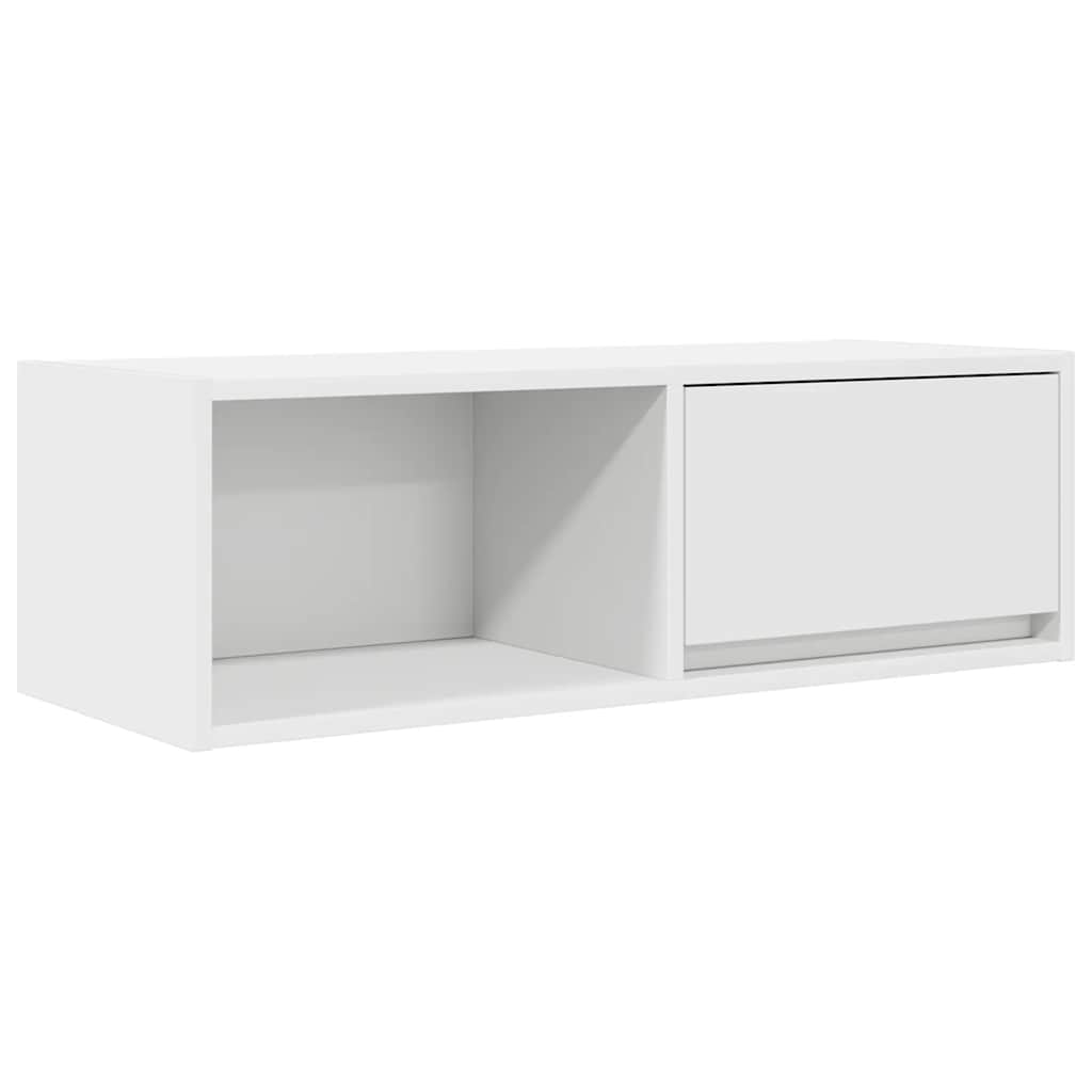 vidaXL Dulap TV alb 80x31x25,5 cm lemn prelucrat