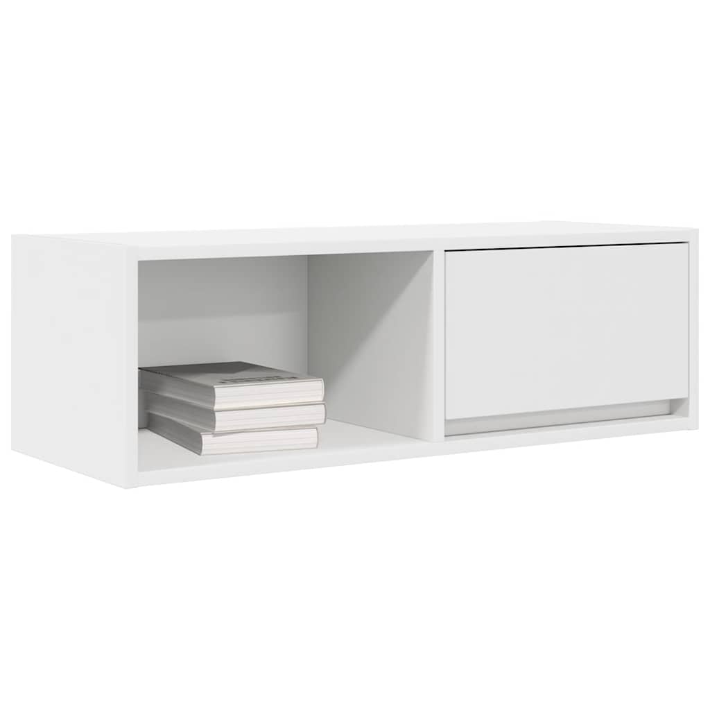 vidaXL Dulap TV alb 80x31x25,5 cm lemn prelucrat