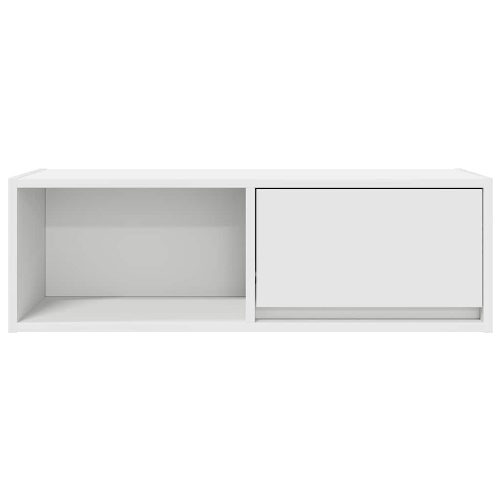 vidaXL Dulapuri TV 2 buc Alb 80x31x25,5 cm Lemn prelucrat vidaXL Dulapuri TV 2 buc Alb 80x31x25,5 cm Lemn prelucrat