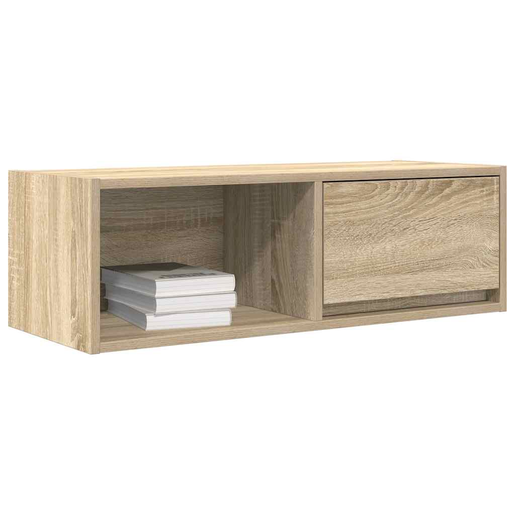 vidaXL Dulapuri TV 2 buc Stejar Sonoma 80x31x25,5 cm Lemn prelucrat