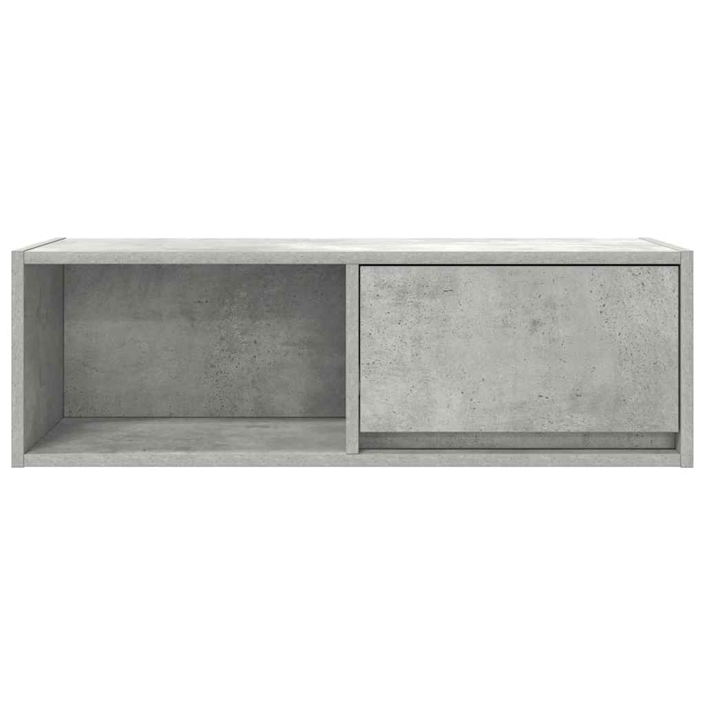 vidaXL Dulap TV Beton Gri 80x31x25,5 cm Lemn prelucrat