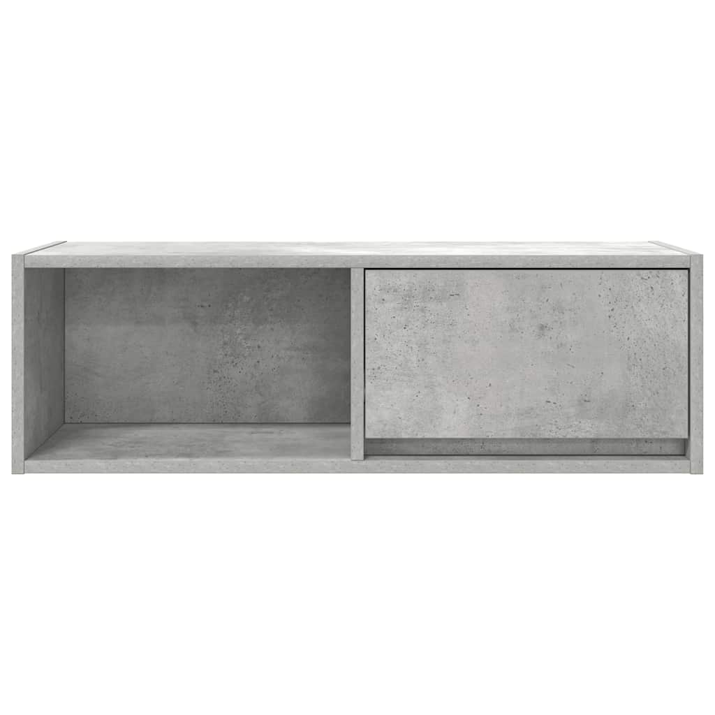 vidaXL Dulapuri TV 2 buc Beton Gri 80x31x25,5 cm Lemn prelucrat