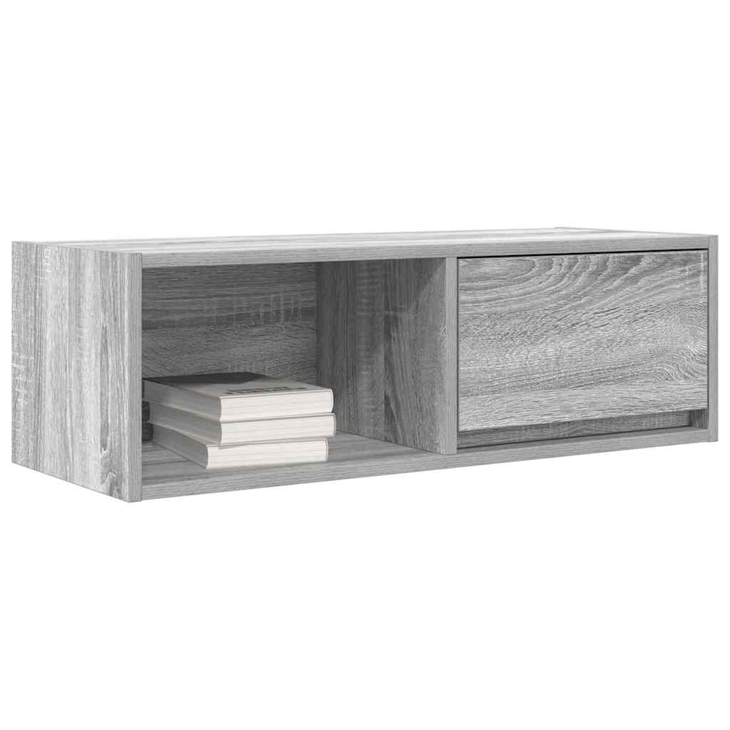 vidaXL Dulapuri TV 2 buc Gri Sonoma 80x31x25,5 cm Lemn prelucrat
