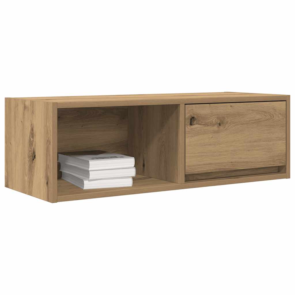 vidaXL Dulapuri TV 2 buc Stejar Artisan 80x31x25,5 cm Lemn prelucrat