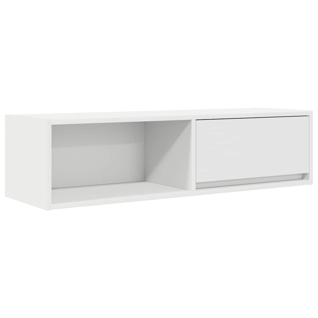 vidaXL Dulap TV alb 100x31x25,5 cm lemn prelucrat
