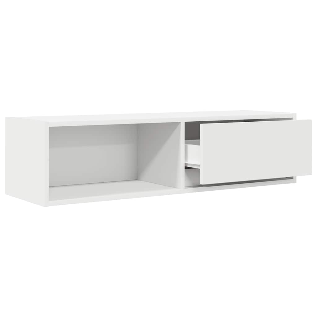 vidaXL Dulapuri TV 2 buc Alb 100x31x25,5 cm Lemn prelucrat vidaXL Dulapuri TV 2 buc Alb 100x31x25,5 cm Lemn prelucrat