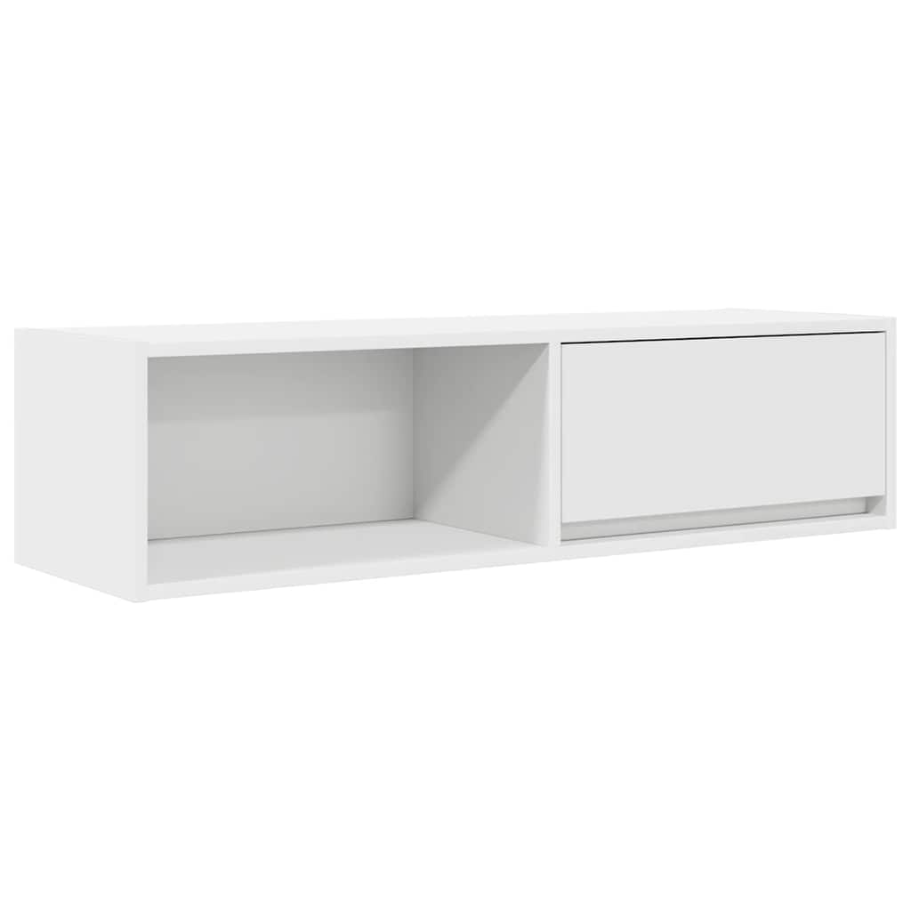 vidaXL Dulapuri TV 2 buc Alb 100x31x25,5 cm Lemn prelucrat vidaXL Dulapuri TV 2 buc Alb 100x31x25,5 cm Lemn prelucrat