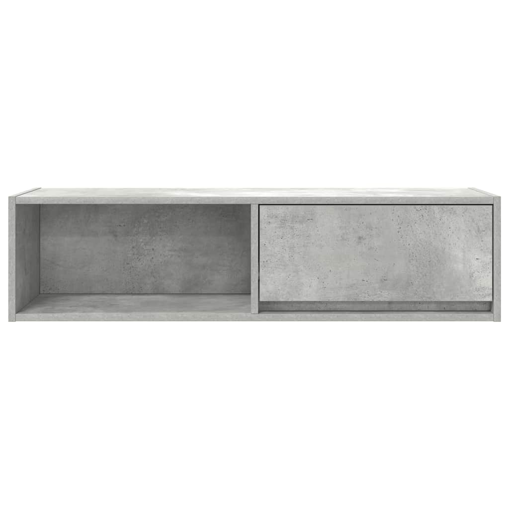 vidaXL Dulapuri TV 2 buc Beton Gri 100x31x25,5 cm Lemn prelucrat vidaXL Dulapuri TV 2 buc Beton Gri 100x31x25,5 cm Lemn prelucrat
