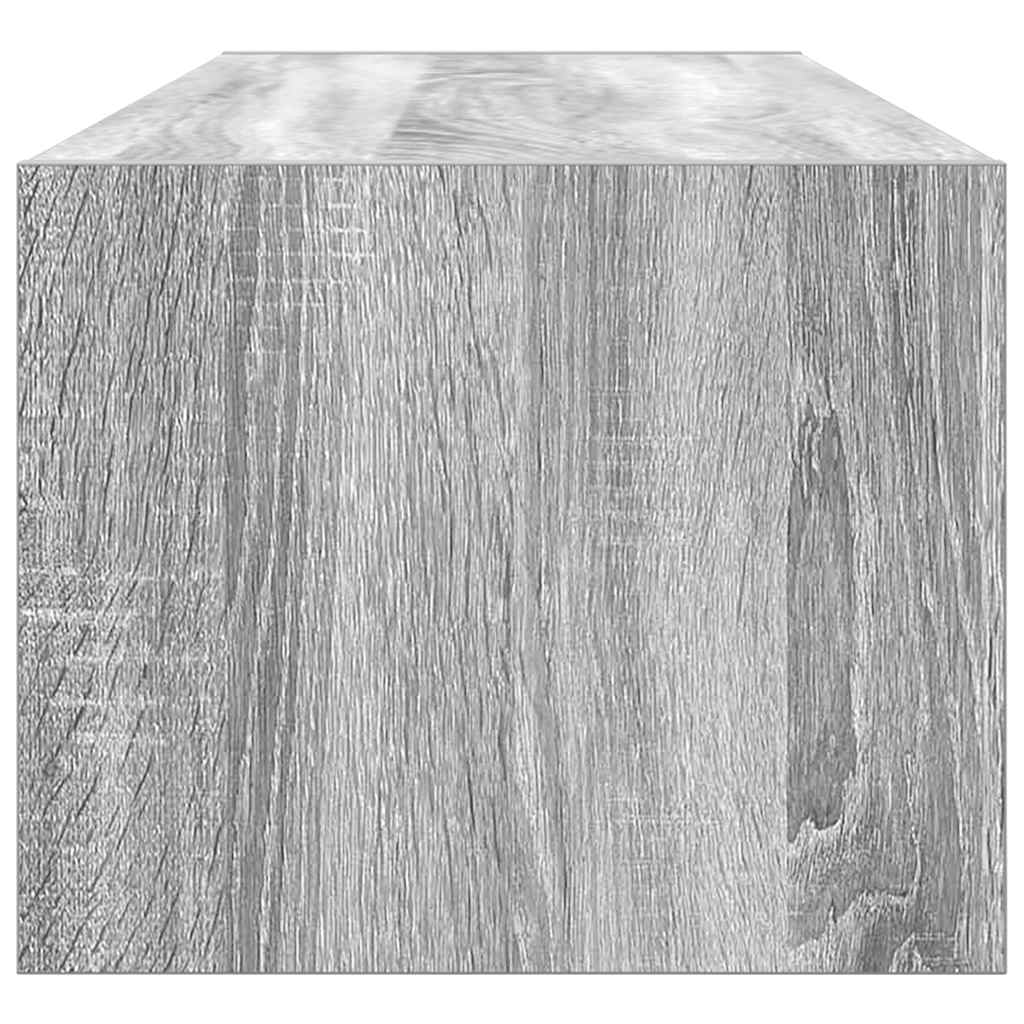 vidaXL Dulap TV Gri Sonoma 100x31x25,5 cm lemn prelucrat
