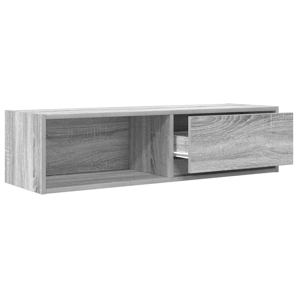 vidaXL Dulapuri TV 2 buc Gri Sonoma 100x31x25,5 cm Lemn prelucrat vidaXL Dulapuri TV 2 buc Gri Sonoma 100x31x25,5 cm Lemn prelucrat