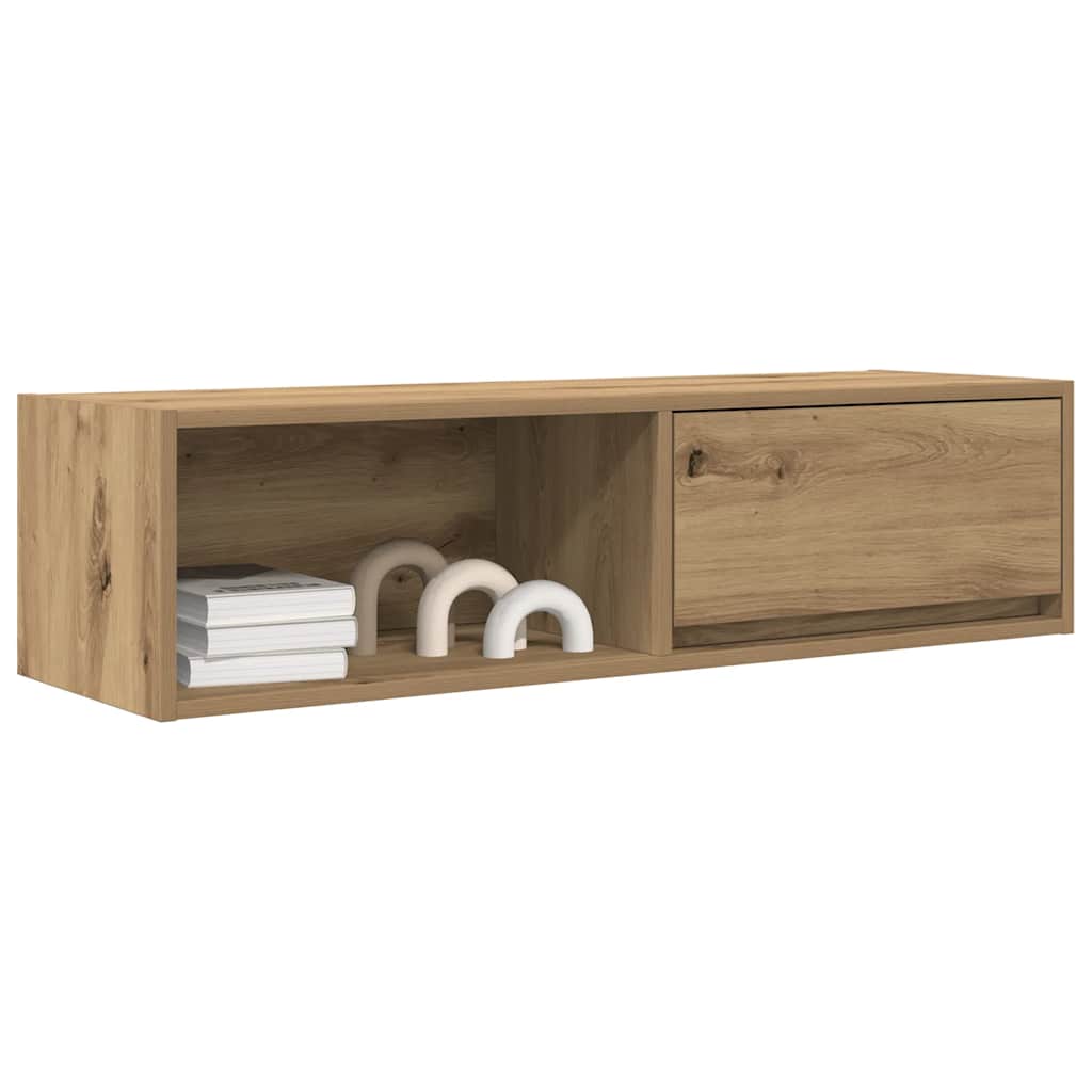 vidaXL Dulapuri TV 2 buc Stejar Artisan 100x31x25,5 cm Lemn prelucrat