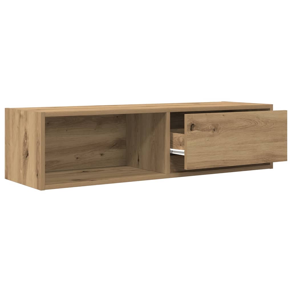 vidaXL Dulapuri TV 2 buc Stejar Artisan 100x31x25,5 cm Lemn prelucrat