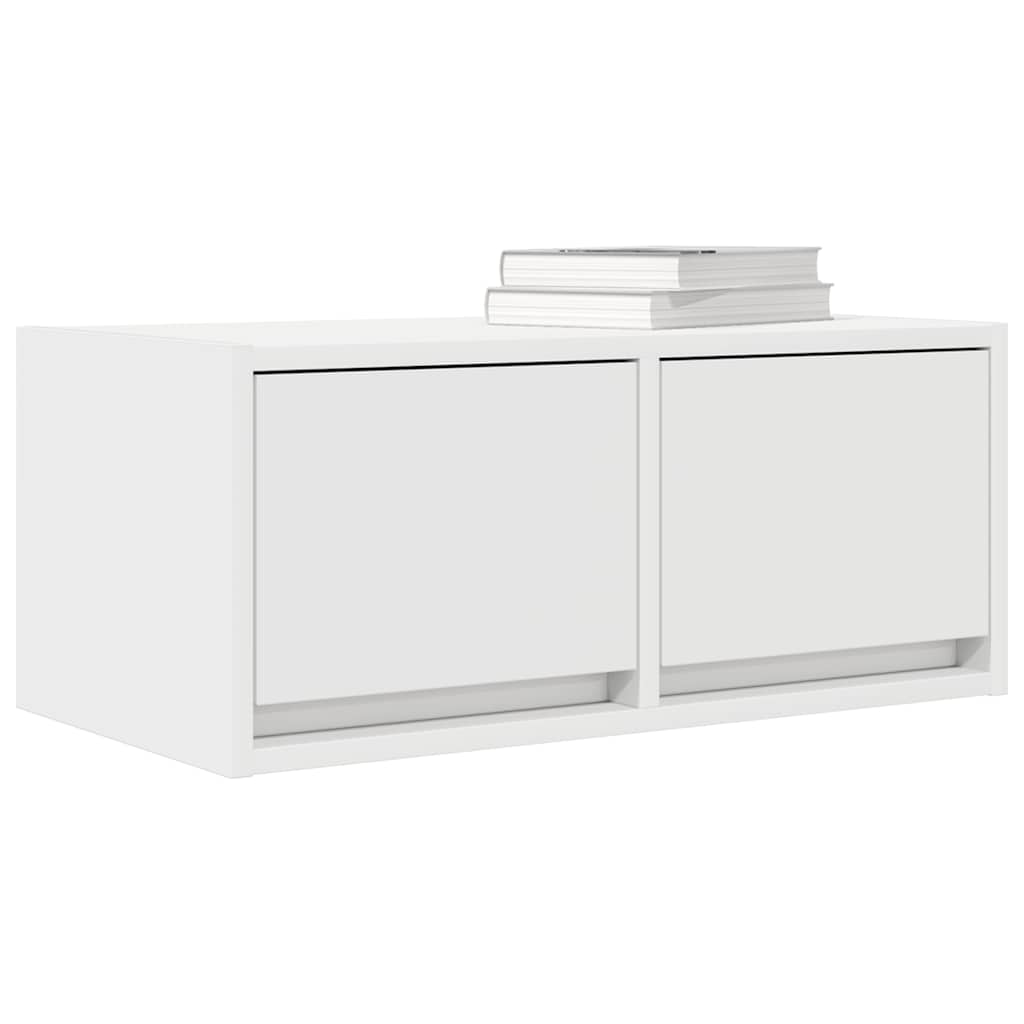 vidaXL Dulapuri TV 2 buc Alb 60x31x25,5 cm Lemn prelucrat