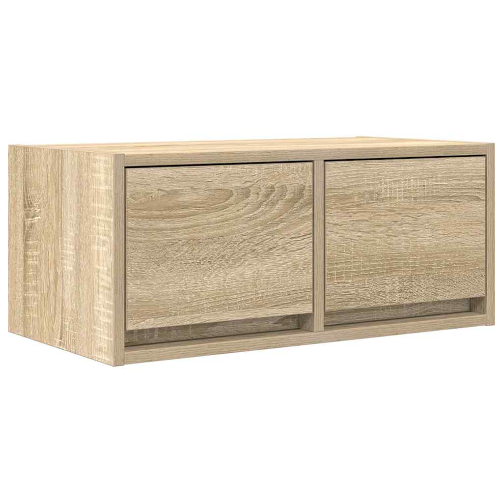 vidaXL Dulapuri TV 2 buc Stejar Sonoma 60x31x25,5 cm Lemn prelucrat