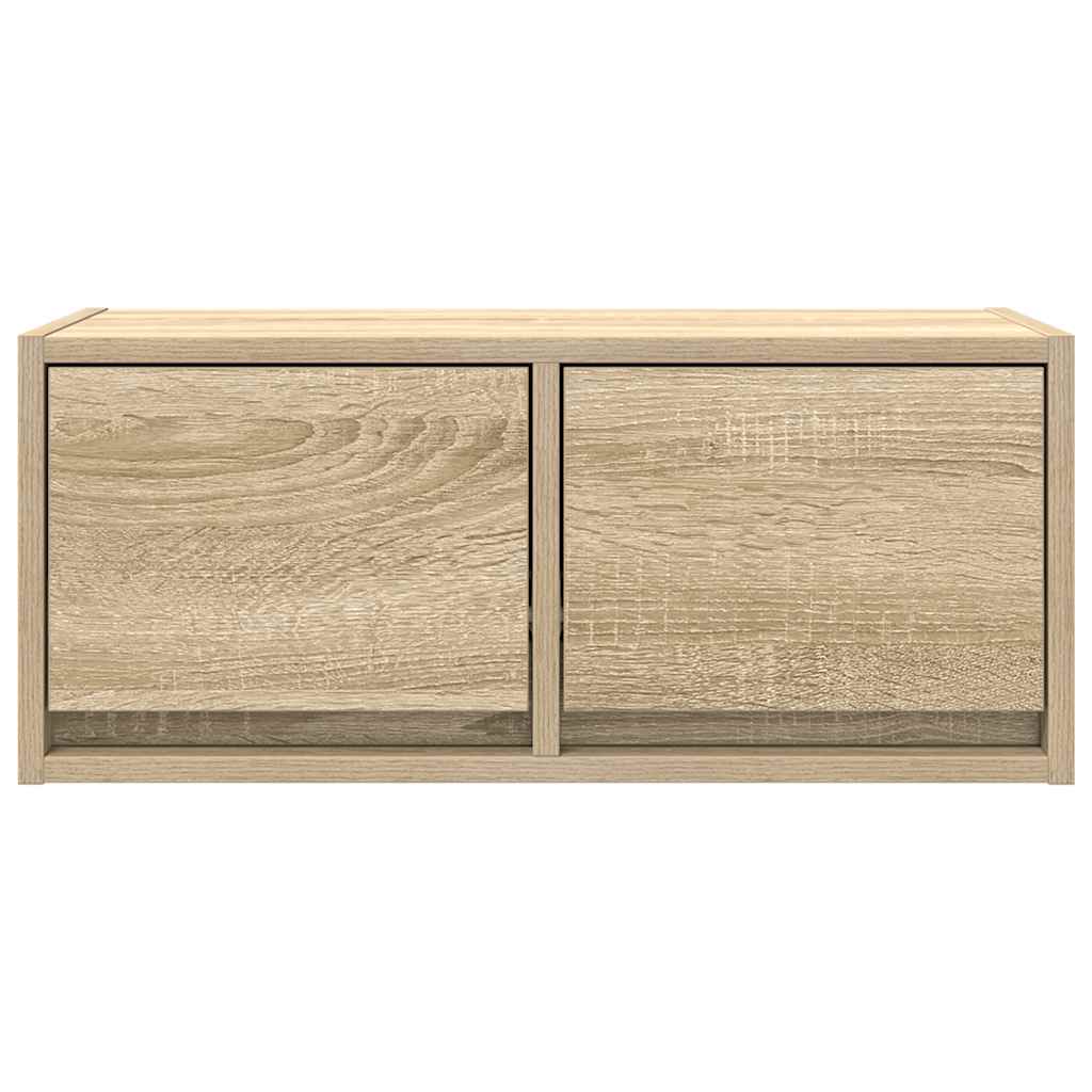 vidaXL Dulapuri TV 2 buc Stejar Sonoma 60x31x25,5 cm Lemn prelucrat