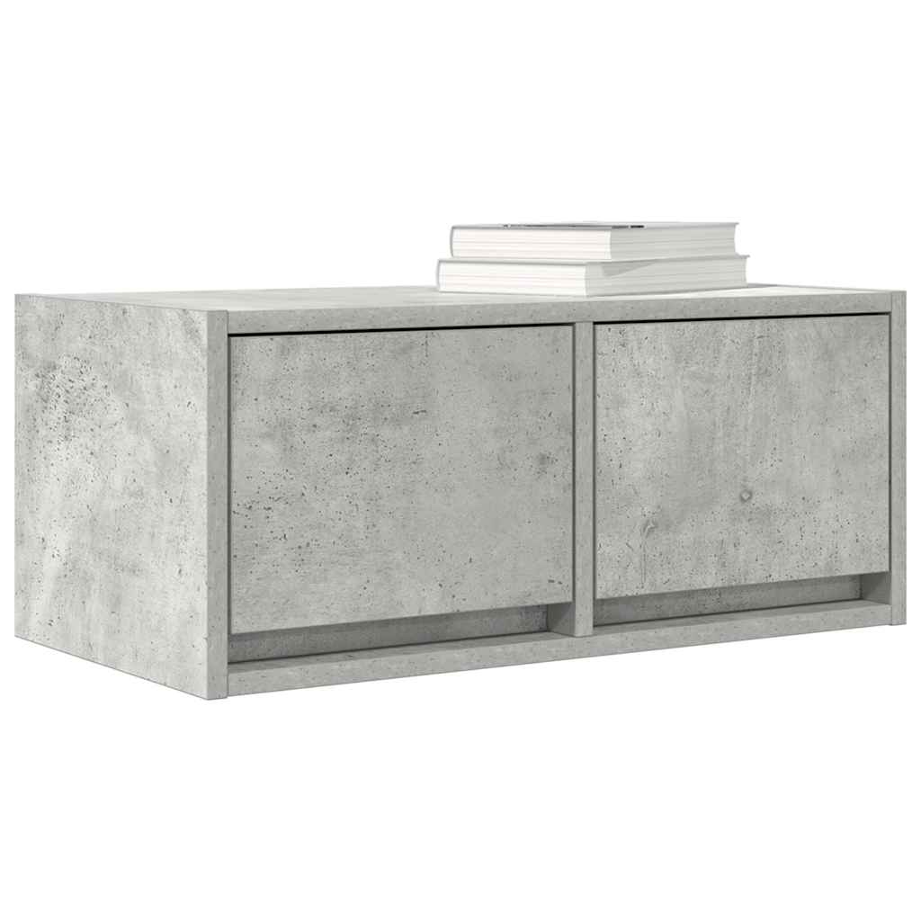 vidaXL Dulap TV Beton Gri 60x31x25,5 cm Lemn prelucrat