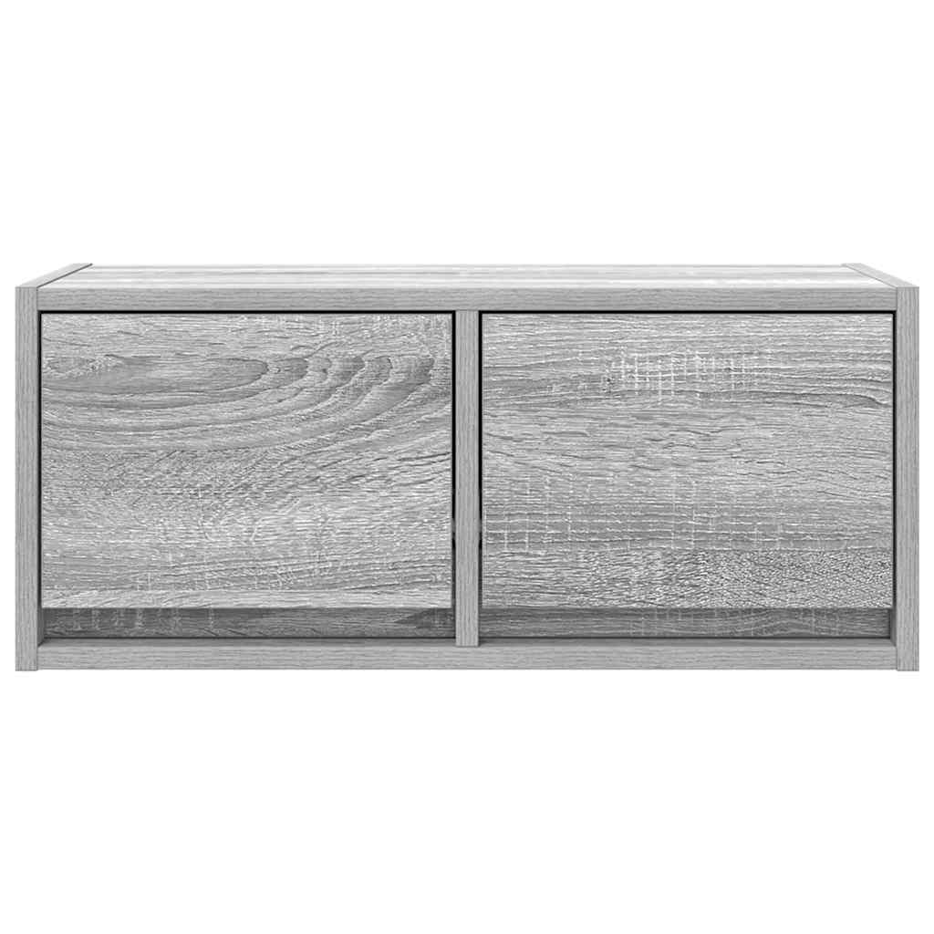 vidaXL Dulapuri TV 2 buc Gri Sonoma 60x31x25,5 cm Lemn prelucrat vidaXL Dulapuri TV 2 buc Gri Sonoma 60x31x25,5 cm Lemn prelucrat