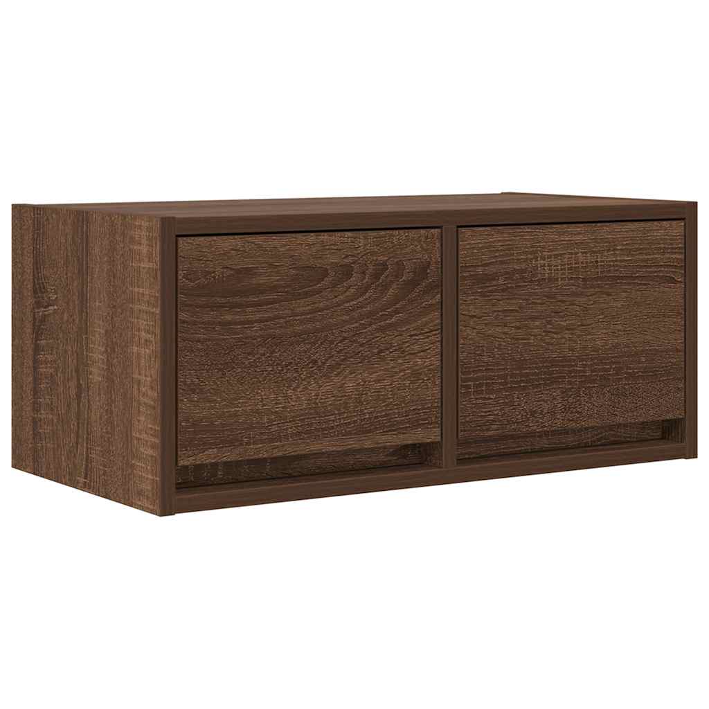 vidaXL Dulapuri TV 2 buc Stejar maro 60x31x25,5 cm Lemn prelucrat