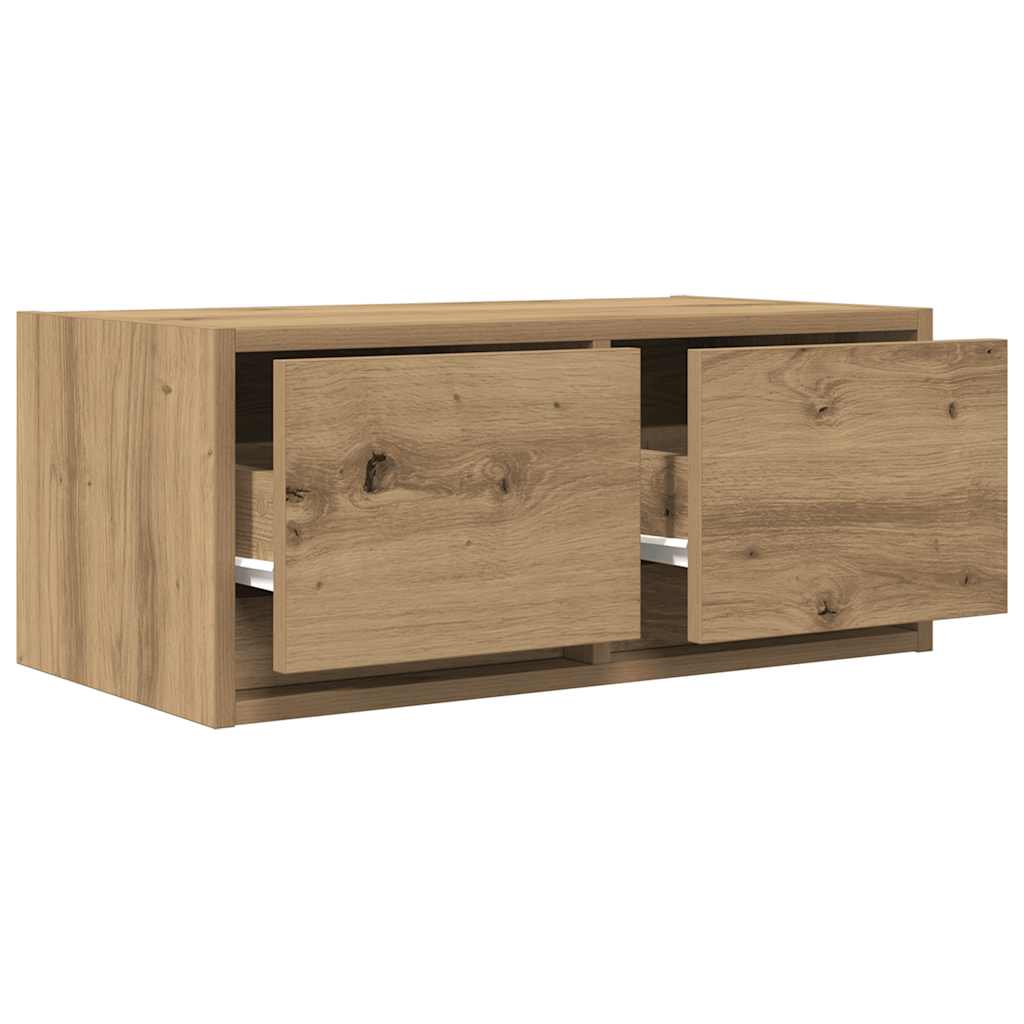 vidaXL Dulap TV Artisan Stejar 60x31x25,5 cm Lemn prelucrat