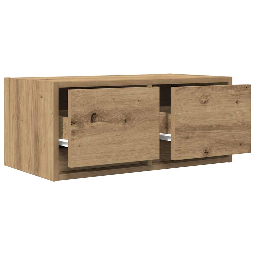 vidaXL Dulapuri TV 2 buc Stejar Artisan 60x31x25,5 cm Lemn prelucrat
