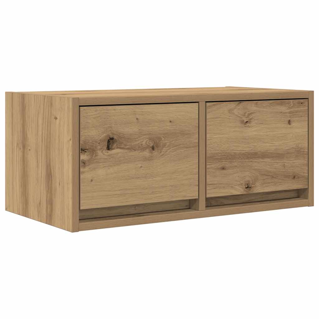 vidaXL Dulapuri TV 2 buc Stejar Artisan 60x31x25,5 cm Lemn prelucrat