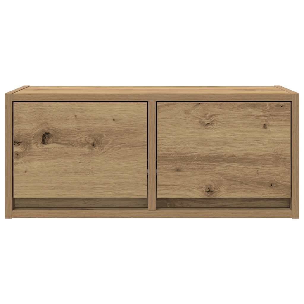 vidaXL Dulapuri TV 2 buc Stejar Artisan 60x31x25,5 cm Lemn prelucrat