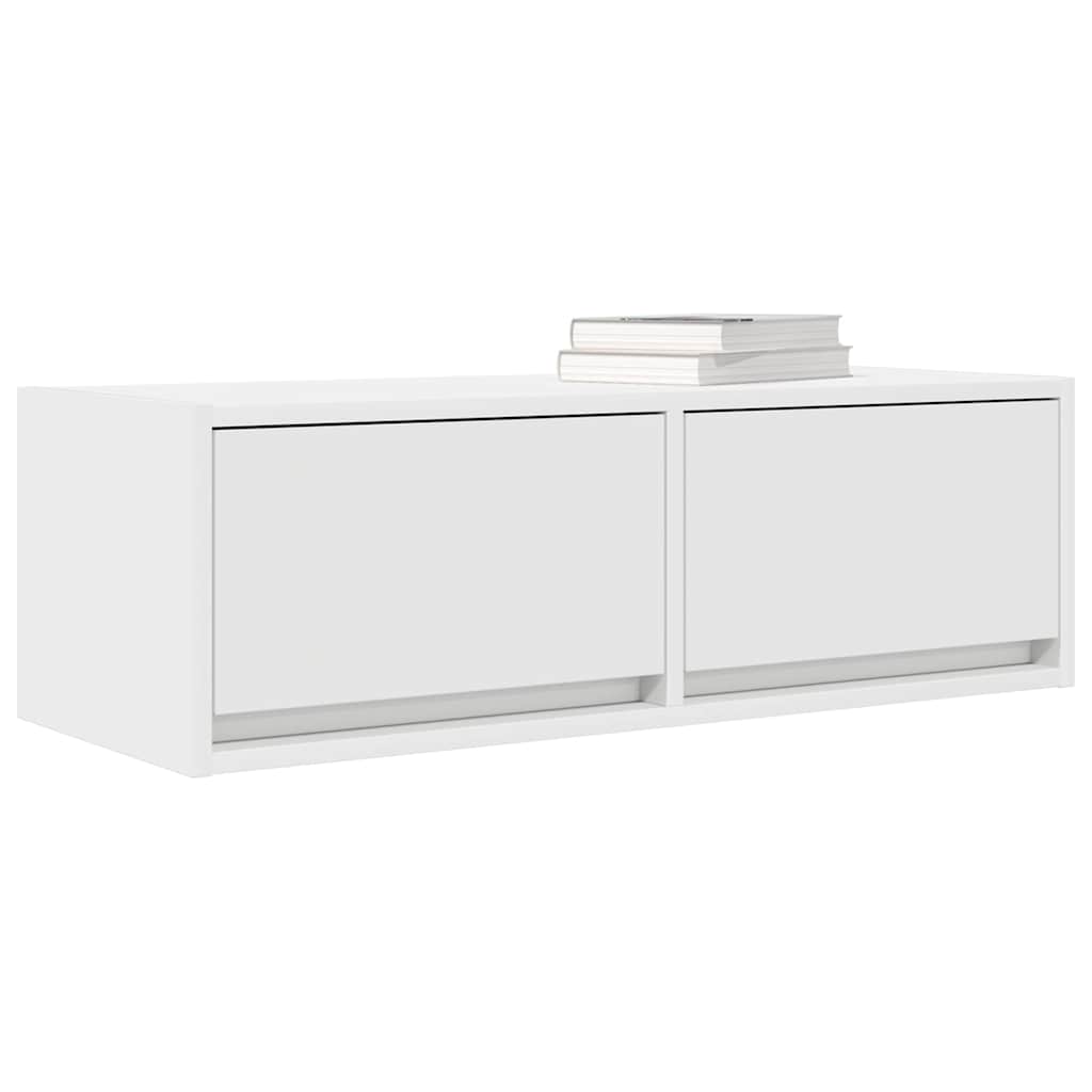 vidaXL Dulap TV alb 80x31x25,5 cm lemn prelucrat