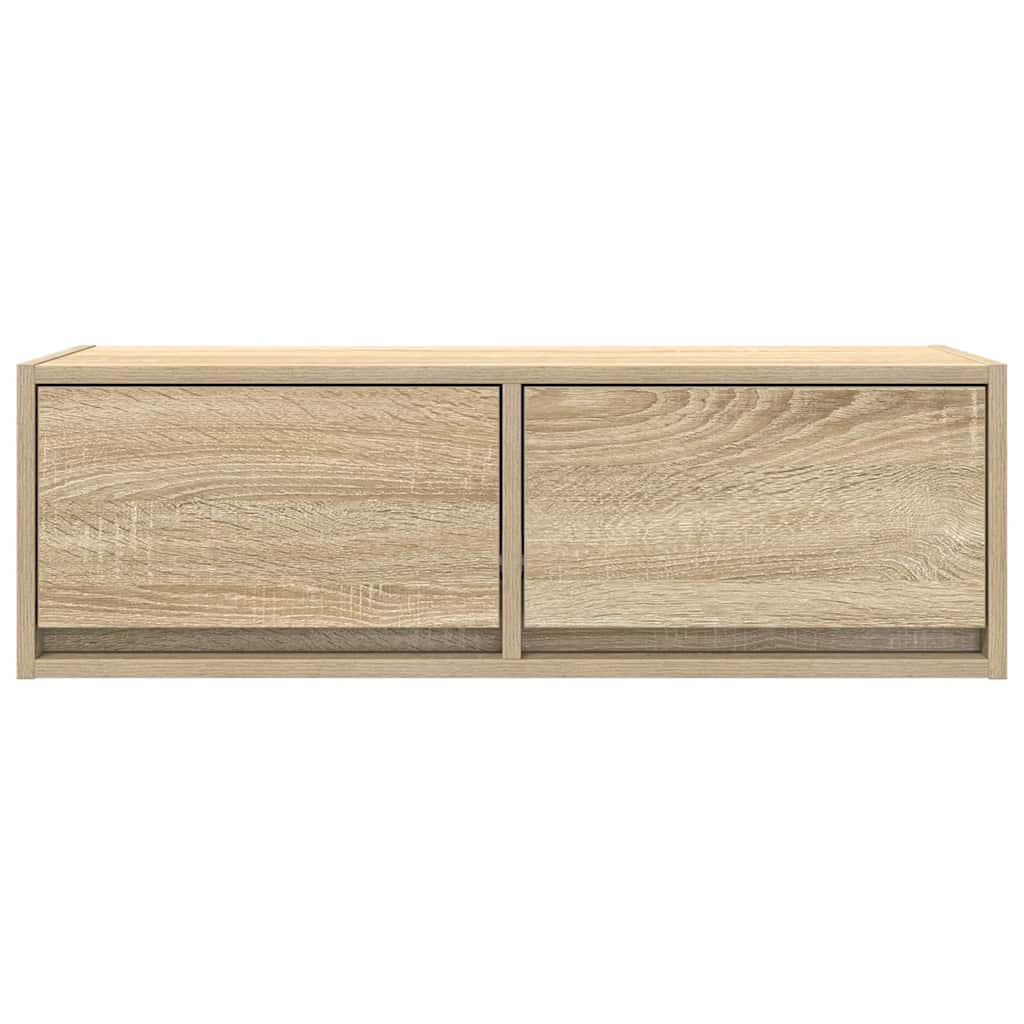 vidaXL Dulap TV Stejar Sonoma 80x31x25,5 cm Lemn prelucrat