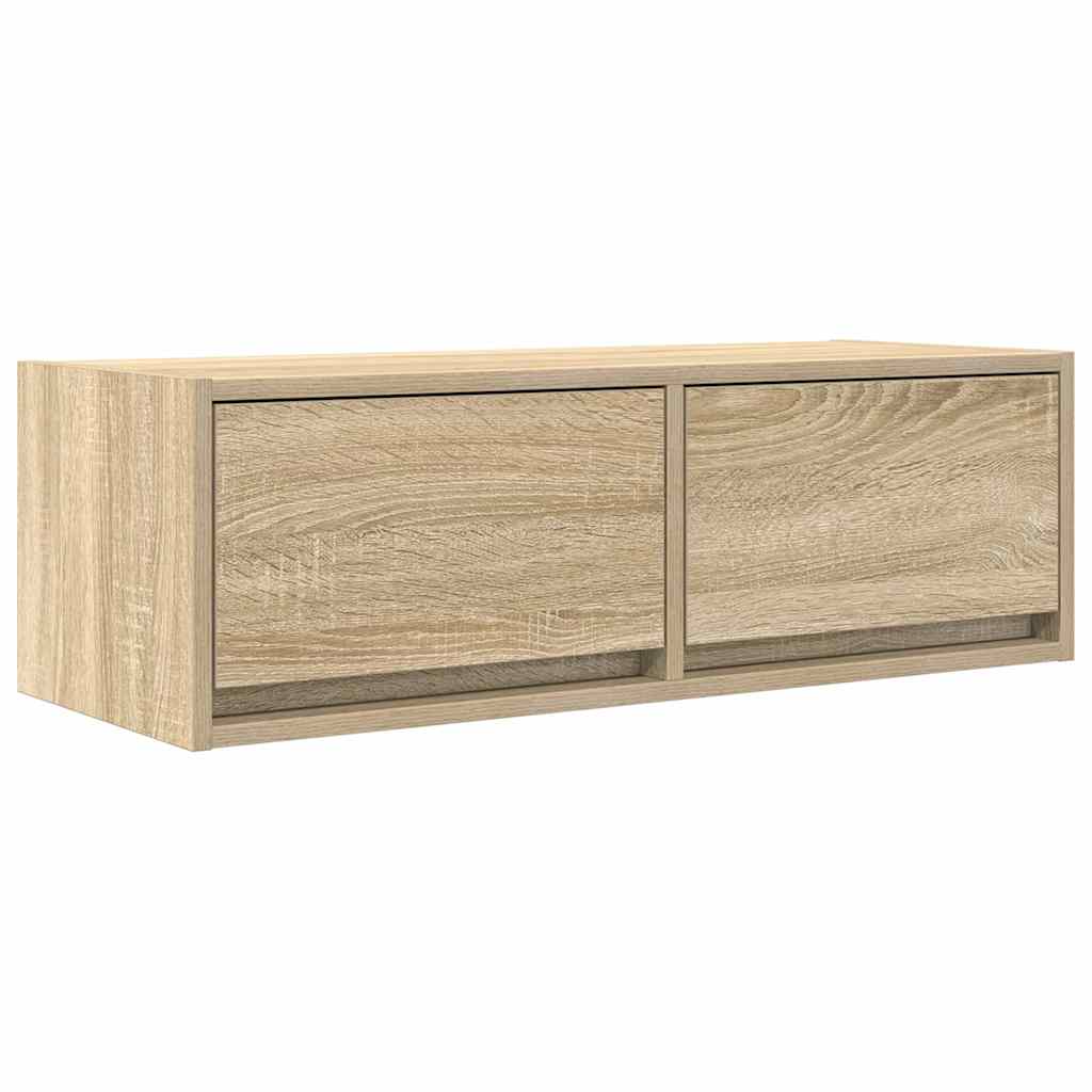vidaXL Dulapuri TV 2 buc Stejar Sonoma 80x31x25,5 cm Lemn prelucrat