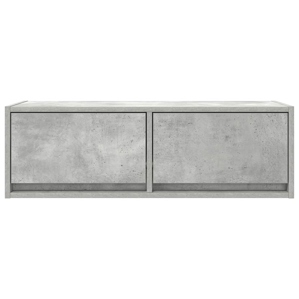 vidaXL Dulap TV Beton Gri 80x31x25,5 cm Lemn prelucrat