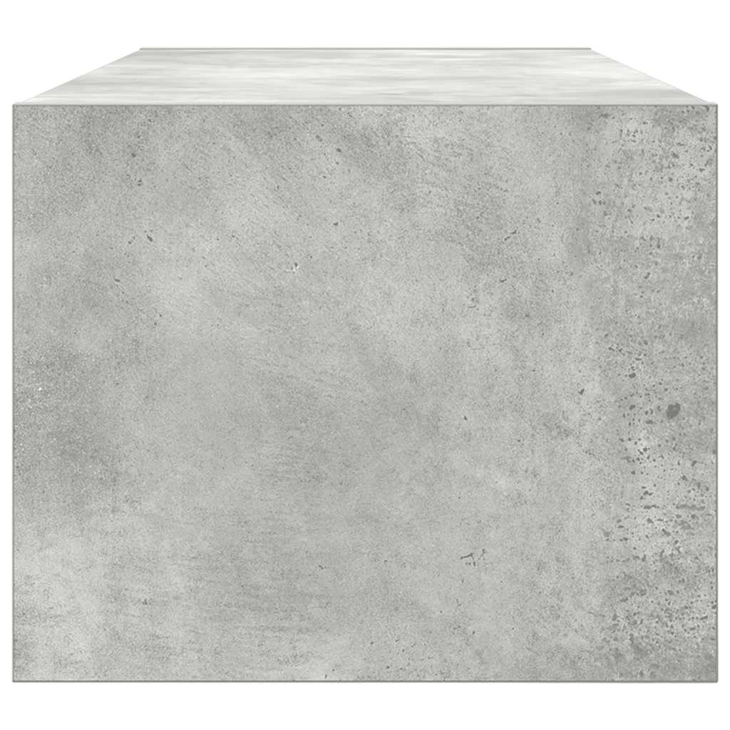 vidaXL Dulap TV Beton Gri 80x31x25,5 cm Lemn prelucrat