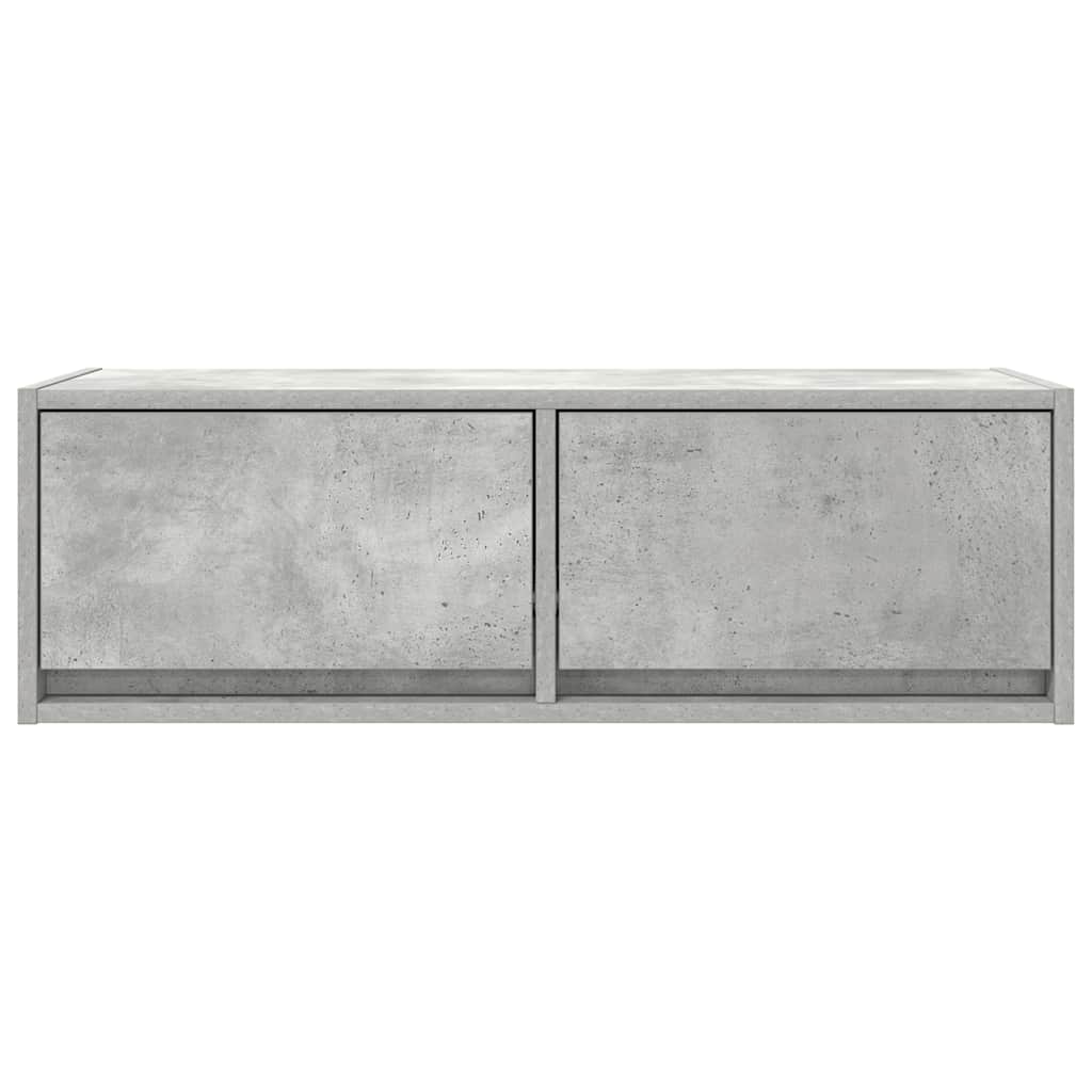vidaXL Dulapuri TV 2 buc Beton Gri 80x31x25,5 cm Lemn prelucrat vidaXL Dulapuri TV 2 buc Beton Gri 80x31x25,5 cm Lemn prelucrat