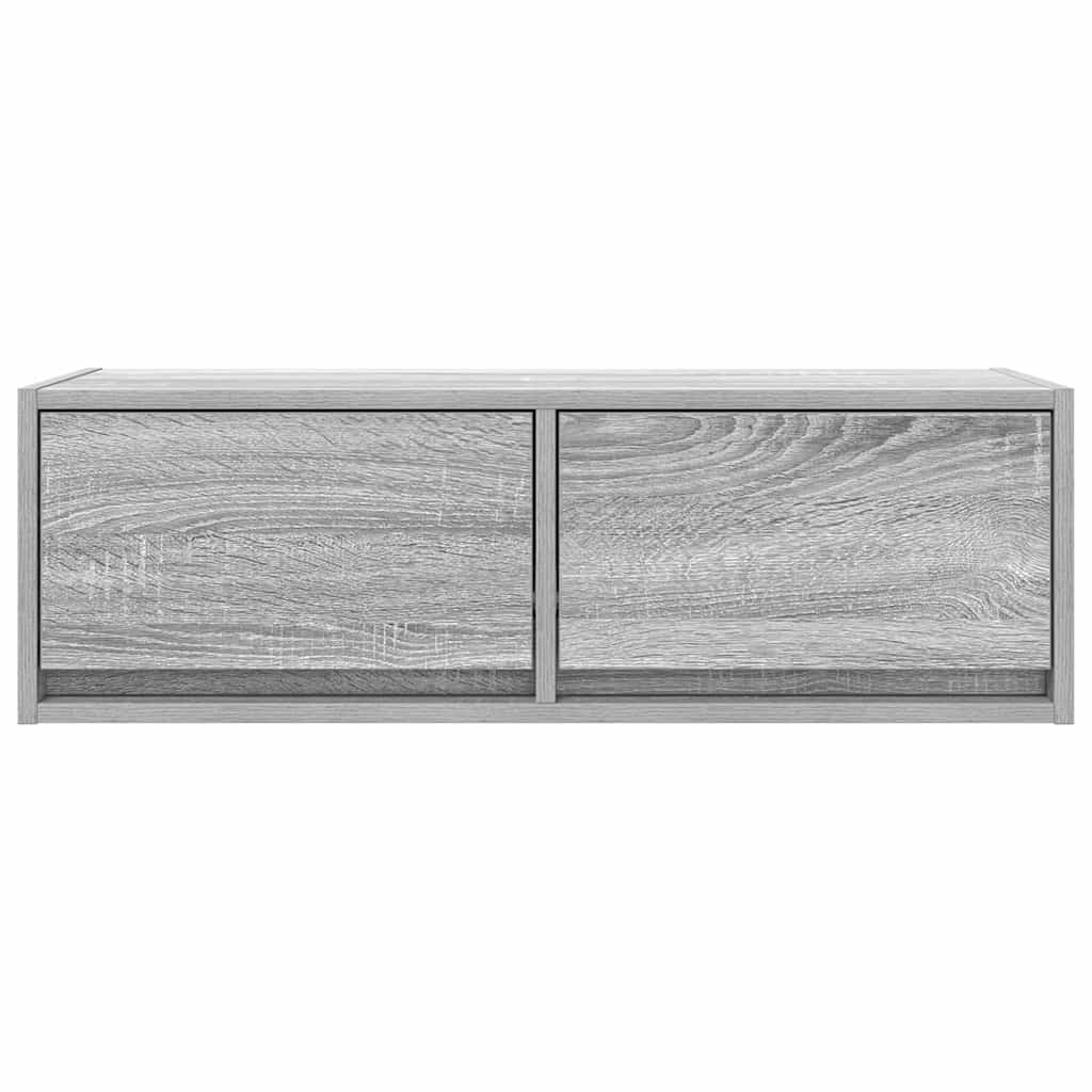 vidaXL Dulapuri TV 2 buc Gri Sonoma 80x31x25,5 cm Lemn prelucrat vidaXL Dulapuri TV 2 buc Gri Sonoma 80x31x25,5 cm Lemn prelucrat