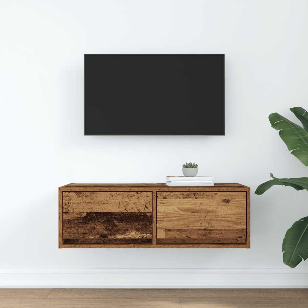 vidaXL Dulap TV Lemn vechi 80x31x25,5 cm Lemn prelucrat